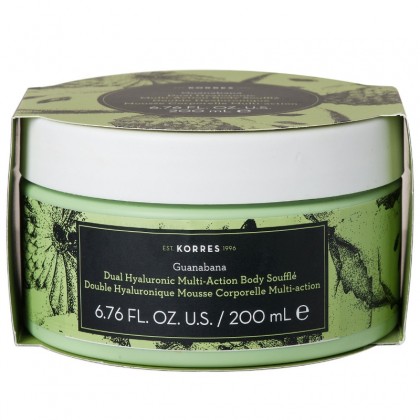 Korres Dual Hyaluronic Multi-Action Body Souffle Guanabana 200ml